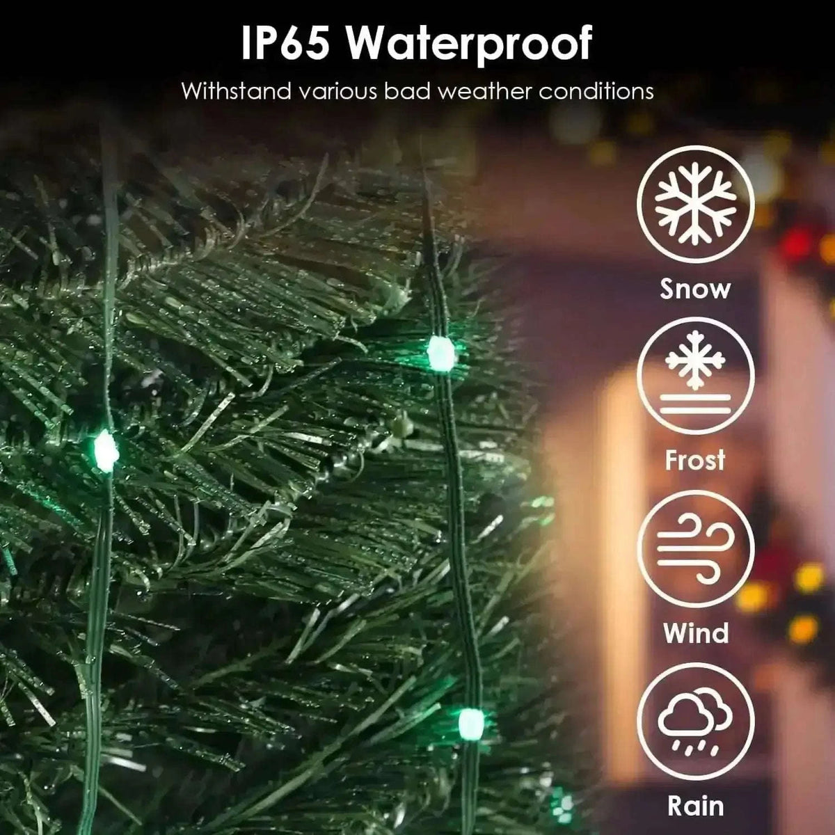 LED Lights Collapsible Christmas Tree Light with Remote App Control Cartsfy Inc.