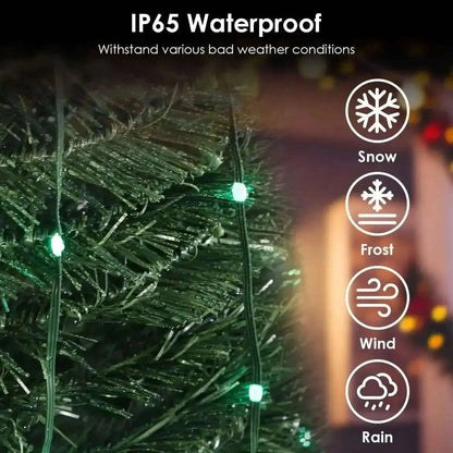 LED Lights Collapsible Christmas Tree Light with Remote App Control Cartsfy Inc.