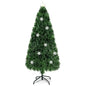 LED Optic Artificial Christmas Tree with Snowflakes Cartsfy Inc.