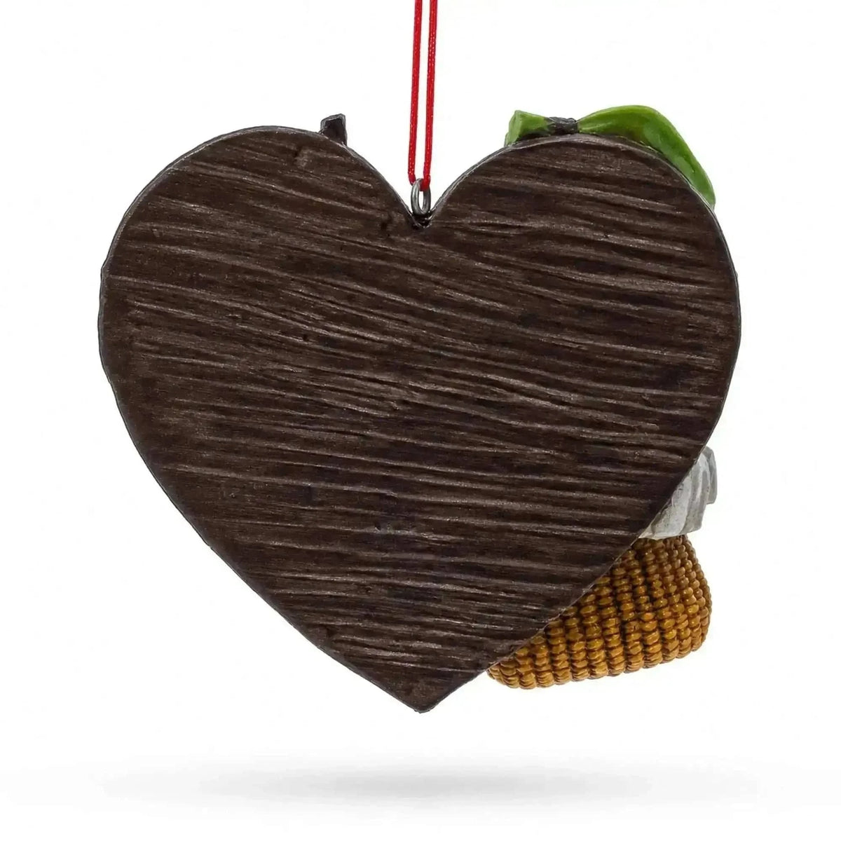 Let’s Go Fishing Heart Shape Fisherman Gear Resin Christmas Ornament Cartsfy Inc.