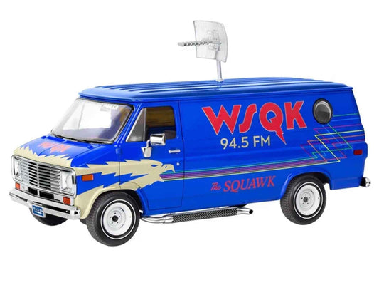 Level 3 Model Kit 1977 GMC "WSQK Squawk" Van "Stranger Things" (2016-2025) TV Series 1/25 Scale Model by Revell Cartsfy Inc.