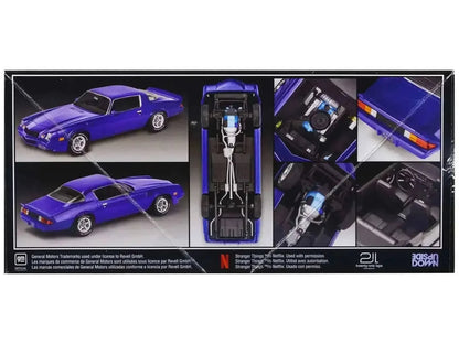 Level 4 Model Kit Billy Hargrove's 1979 Chevrolet Camaro Z/28 "Stranger Things" (2016-Current) TV Series 1/24 Scale Model by Revell Cartsfy Inc.