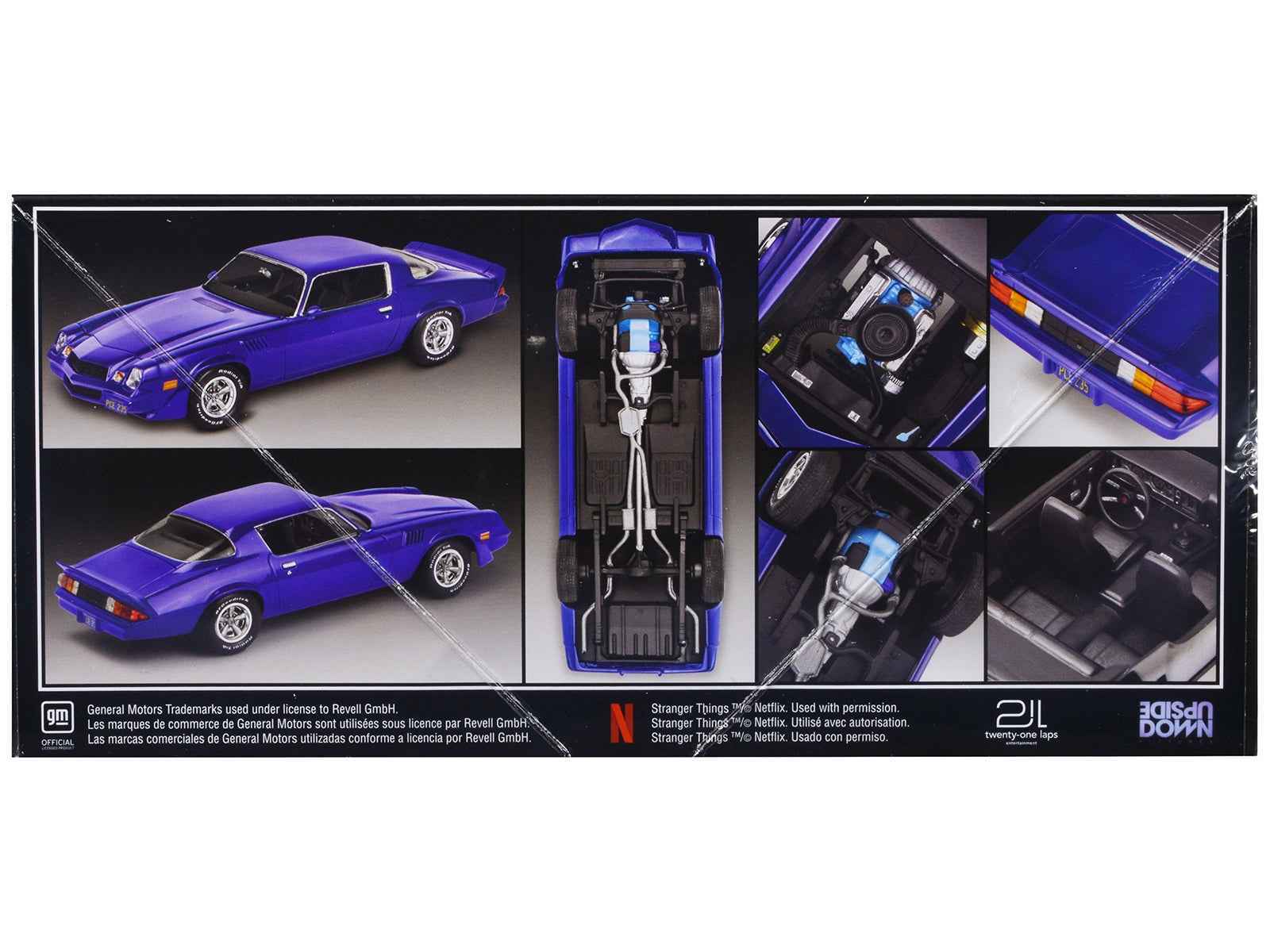 Level 4 Model Kit Billy Hargrove's 1979 Chevrolet Camaro Z/28 "Stranger Things" (2016-Current) TV Series 1/24 Scale Model by Revell Cartsfy Inc.
