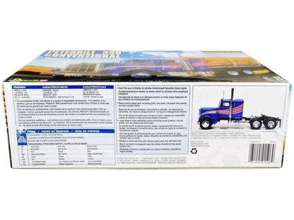 Level 4 Model Kit Peterbilt 359 Conventional Truck Tractor (without Trailer) "Historic Series" 1/25 Scale Model by Revell Cartsfy Inc.