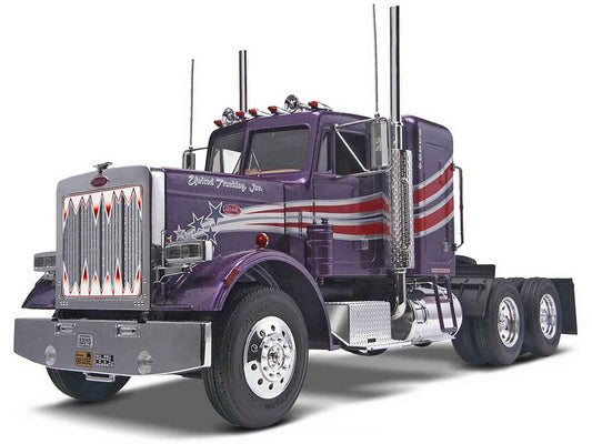 Level 4 Model Kit Peterbilt 359 Conventional Truck Tractor (without Trailer) "Historic Series" 1/25 Scale Model by Revell Cartsfy Inc.