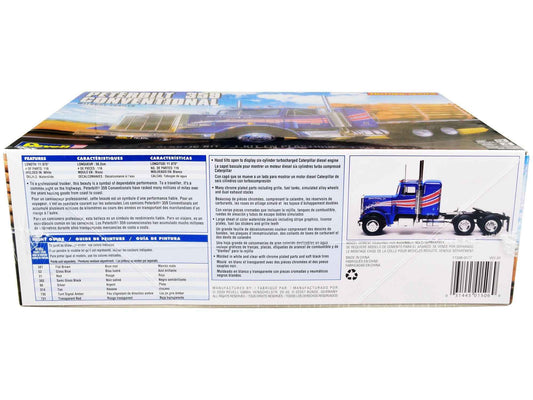 Level 4 Model Kit Peterbilt 359 Conventional Truck Tractor (without Trailer) "Historic Series" 1/25 Scale Model by Revell Cartsfy Inc.