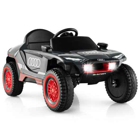 Licensed Audi Kids Ride On E-tron Racing Car-Gray Cartsfy Inc.