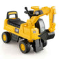 Licensed Caterpillar Kids Ride-On Digger-Yellow Cartsfy Inc.