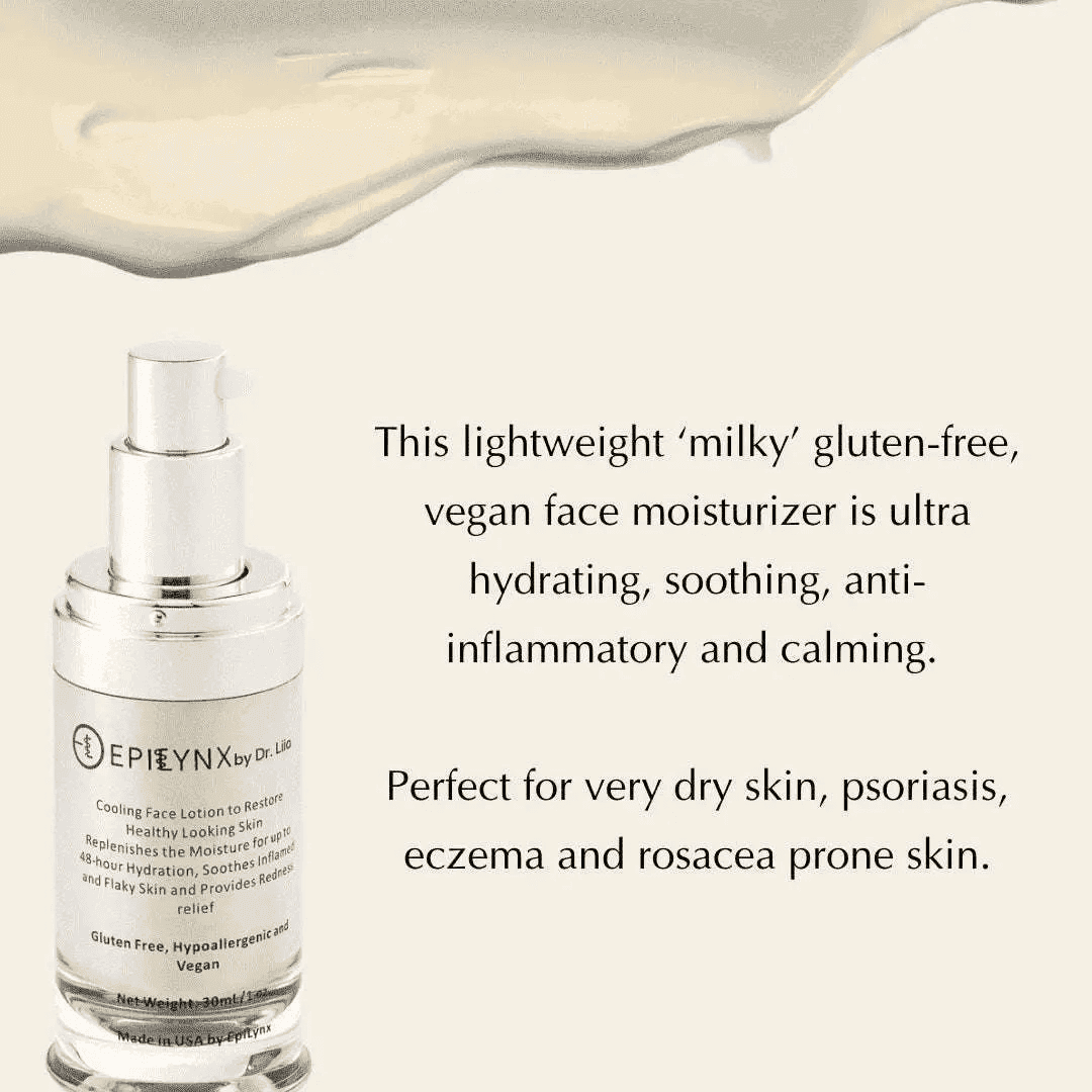 Lightweight Face Moisturizer for Sensitive & Dry Skin – Calming & Hydrating EpiLynx Default Title Default Title-