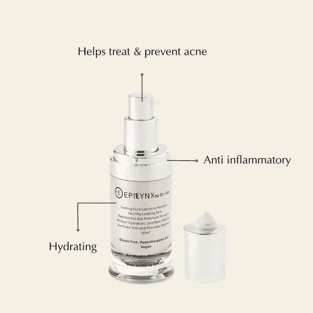 Lightweight Face Moisturizer for Sensitive & Dry Skin – Calming & Hydrating EpiLynx Default Title Default Title-