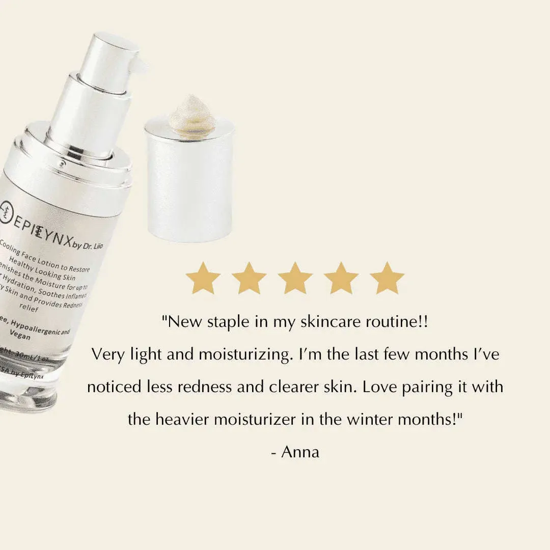 Lightweight Face Moisturizer for Sensitive & Dry Skin – Calming & Hydrating EpiLynx Default Title Default Title-