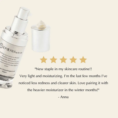 Lightweight Face Moisturizer for Sensitive & Dry Skin – Calming & Hydrating EpiLynx Default Title Default Title-