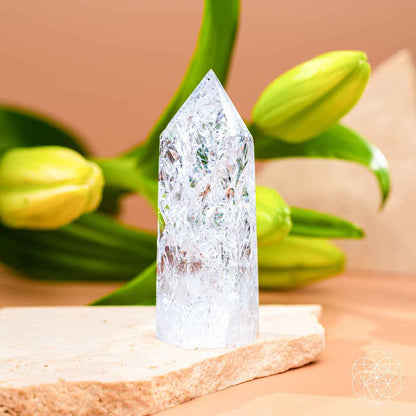 Limitless Manifestation - Ice Quartz Point Cartsfy Inc.