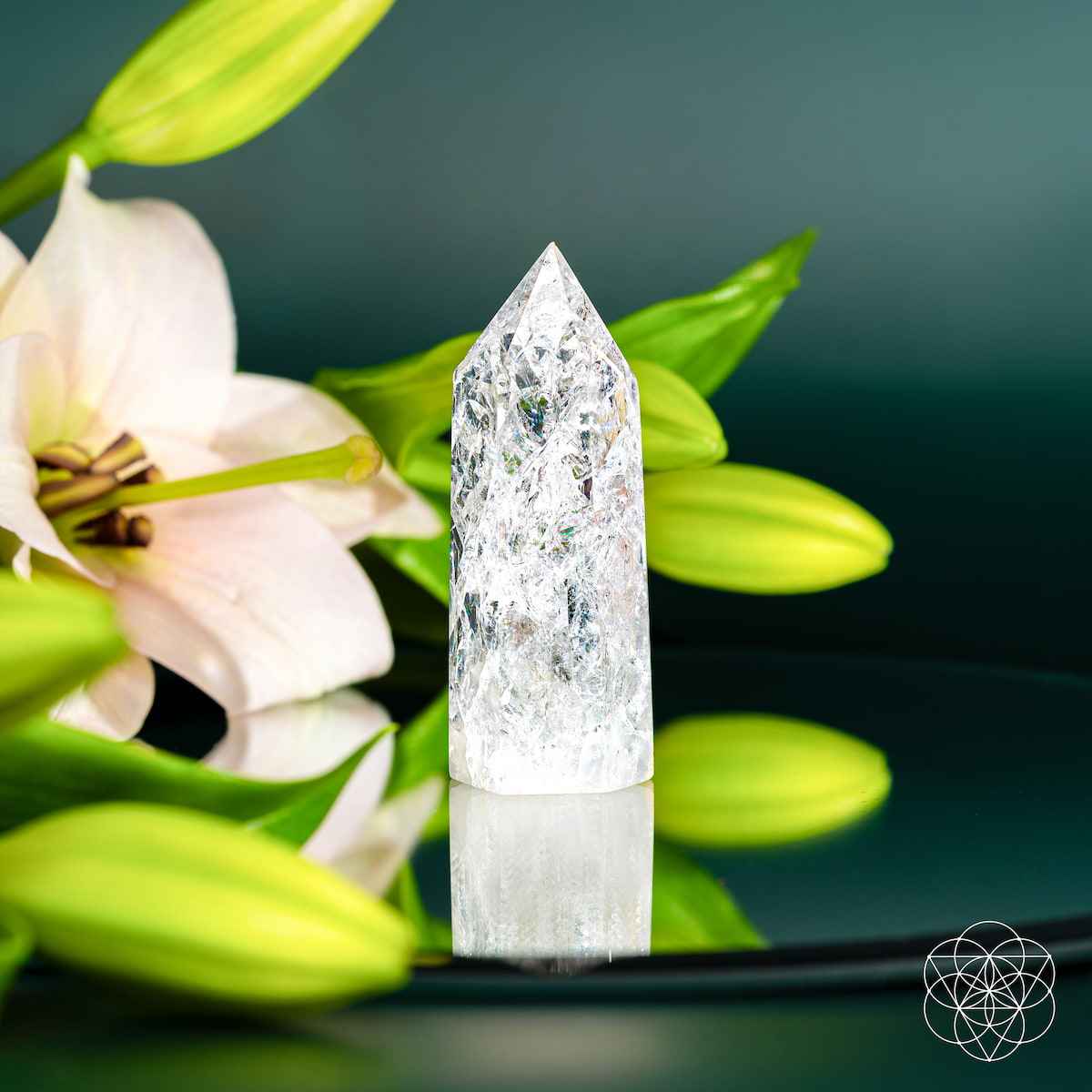 Limitless Manifestation - Ice Quartz Point Cartsfy Inc.