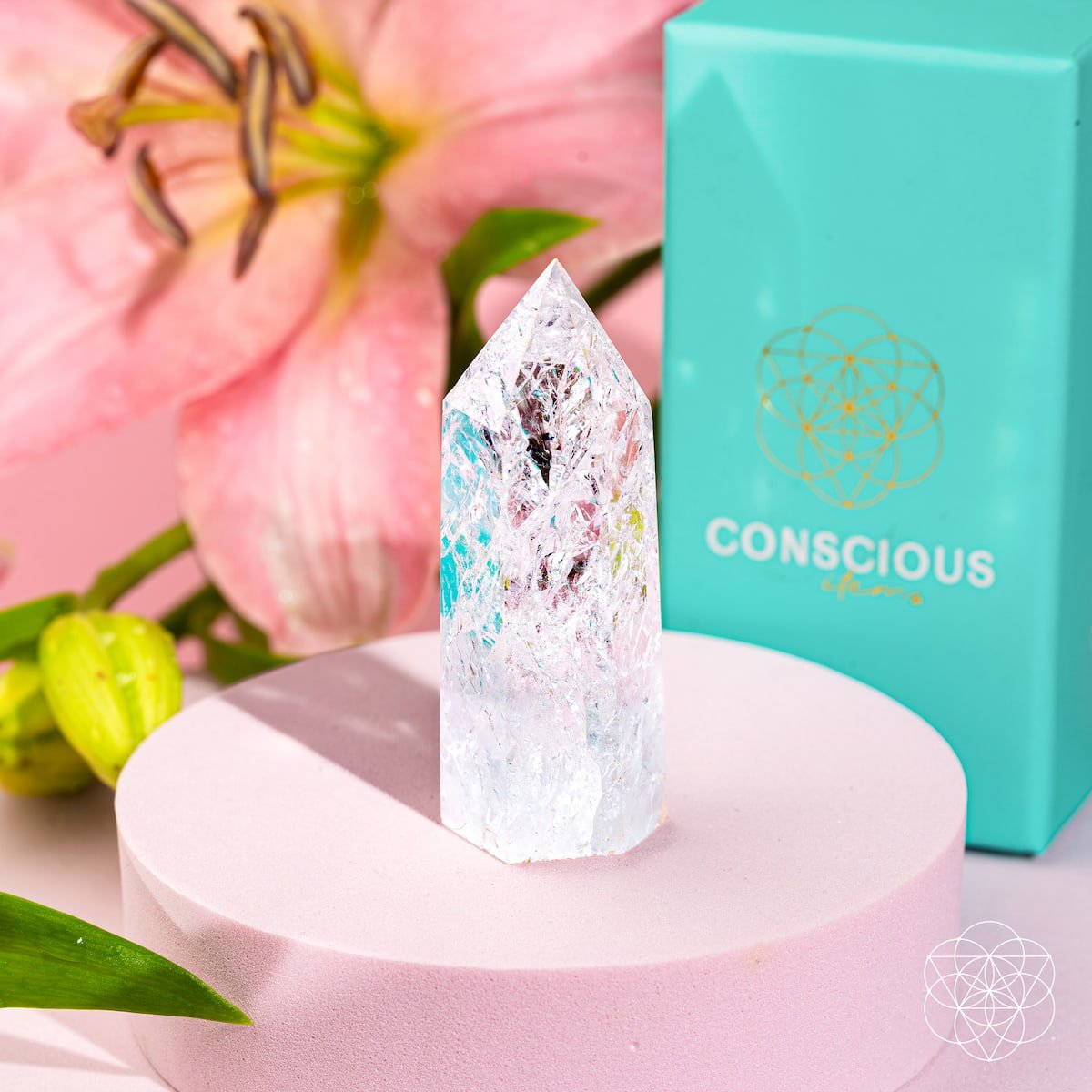 Limitless Manifestation - Ice Quartz Point - Cartsfy Inc.