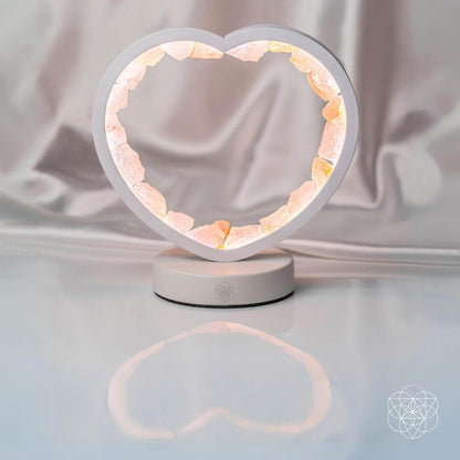 Love Magnet - Rose Quartz Heart Lamp - Cartsfy Inc.