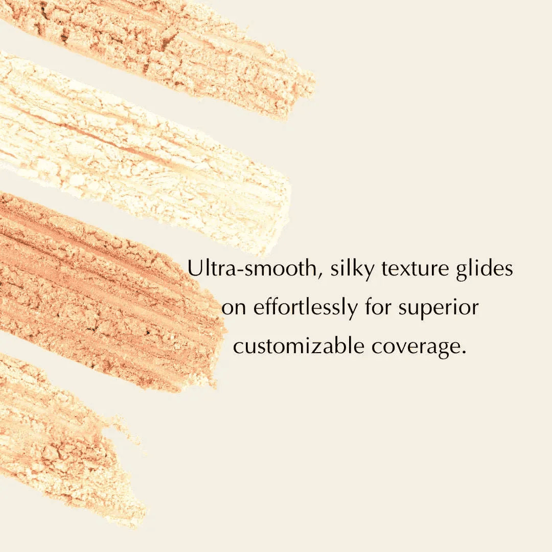Luminous Matte Powder Foundation – Vegan, Gluten-Free, Allergen-Friendly EpiLynx 1: Light 2: Apricot Light 3: Natural Beige 1: Light-2: Apricot Light-3: Natural Beige-4: Warm-5: Mystic Beige-6: Sun Kissed-
