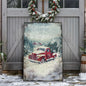 Vintage Truck With Christmas Tree Wall Art II
