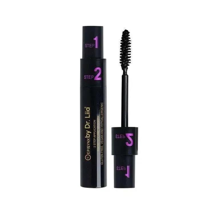 Magic Lengthening & Volumizing Mascara – Vegan, Gluten-Free, Smudge-Resistant EpiLynx Black Purple Blue Black-Purple-Blue-Brown-