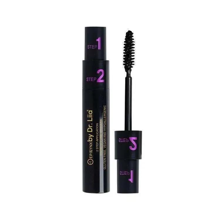 Magic Lengthening & Volumizing Mascara – Vegan, Gluten-Free, Smudge-Resistant EpiLynx Black Purple Blue Black-Purple-Blue-Brown-