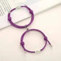 Magnetic Adjustable Simple Rope Couple Bracelet Cartsfy Inc.