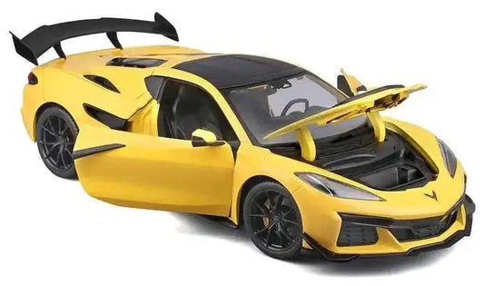 Maisto 2024 Chevy Corvette C8 ZR1 Yellow 1:18 Cartsfy Inc.
