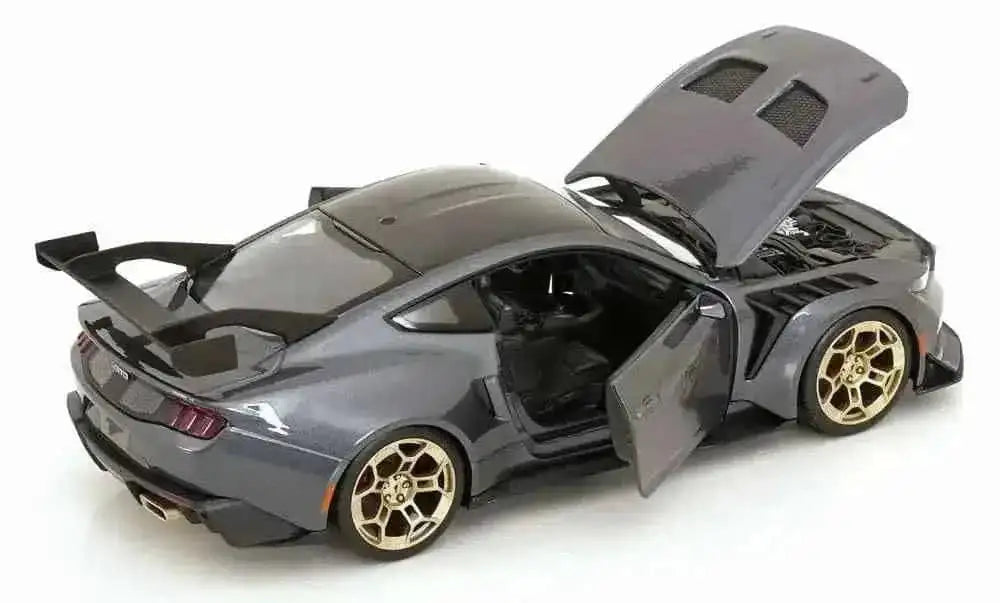 Maisto 2024 Ford USA Mustang GTD 5.2L V8 Coupe Grey 1:18 Cartsfy Inc.