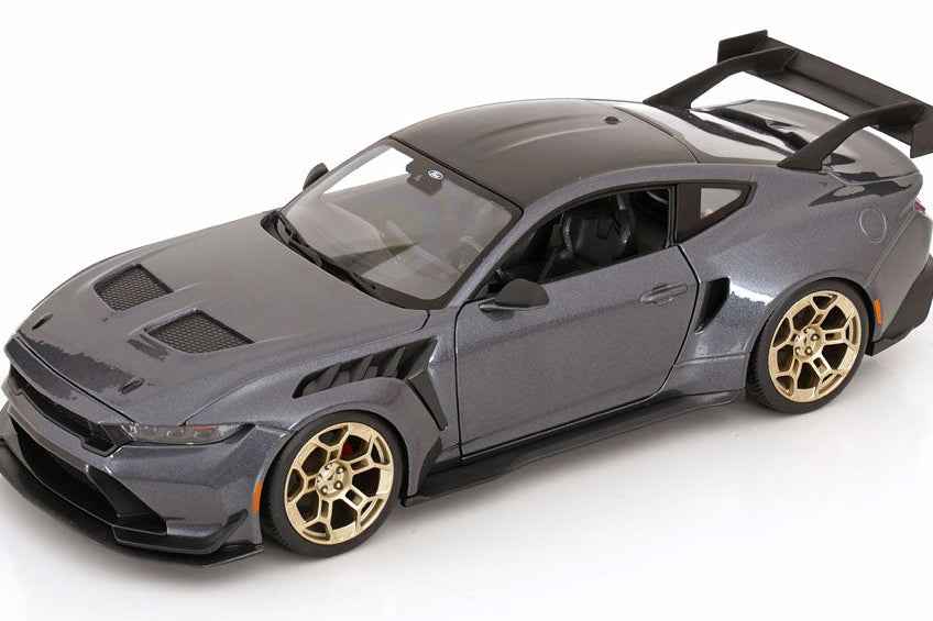 Maisto 2024 Ford USA Mustang GTD 5.2L V8 Coupe Grey 1:18 Cartsfy Inc.
