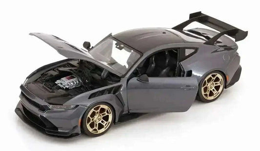 Maisto 2024 Ford USA Mustang GTD 5.2L V8 Coupe Grey 1:18 Cartsfy Inc.