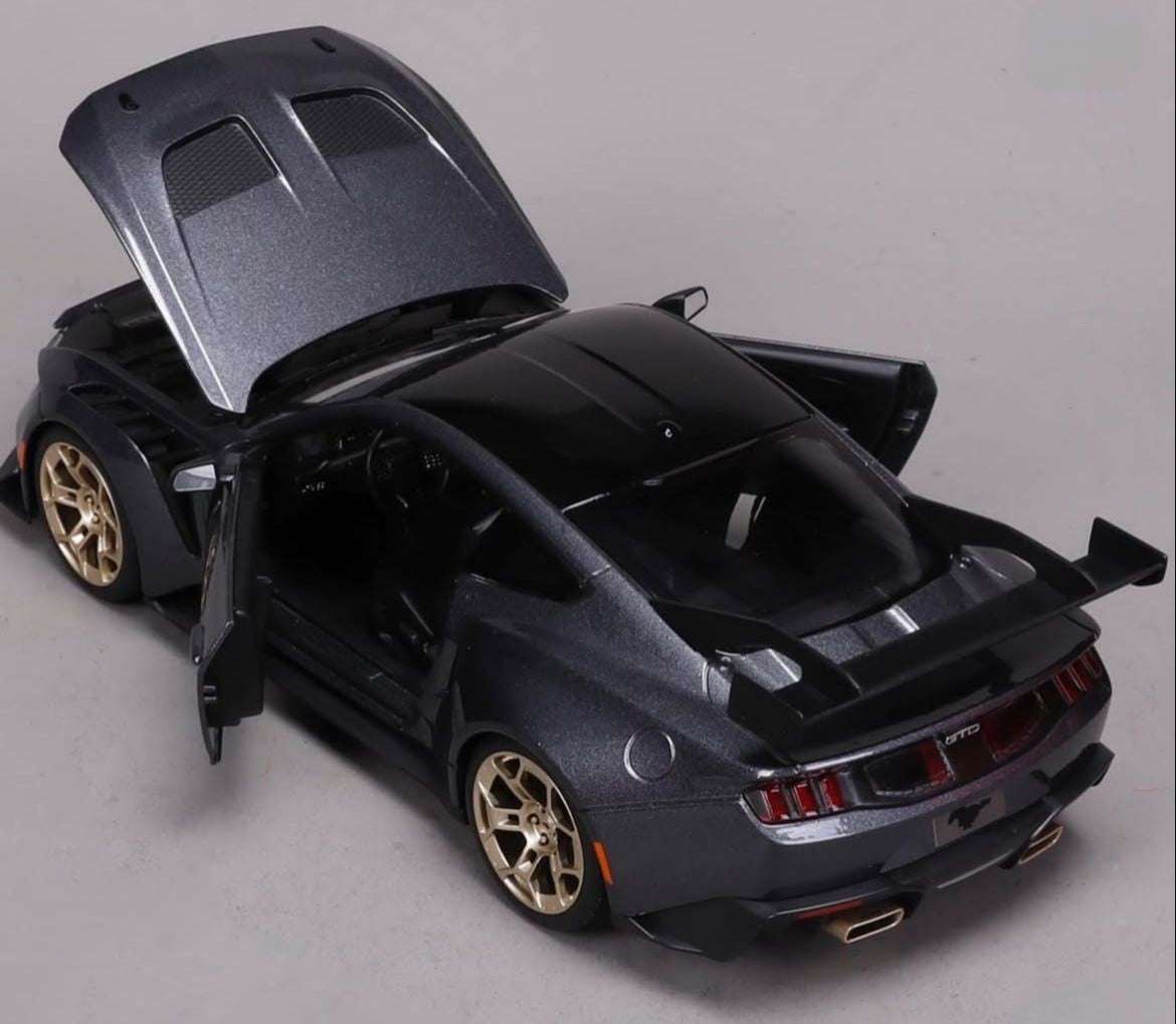Maisto 2024 Ford USA Mustang GTD 5.2L V8 Coupe Grey 1:18 Cartsfy Inc.