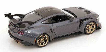 Maisto 2024 Ford USA Mustang GTD 5.2L V8 Coupe Grey 1:18 Cartsfy Inc.