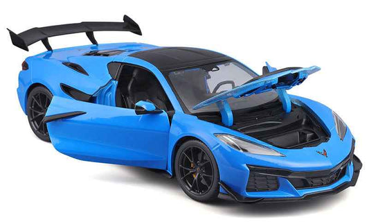 Maisto 2025 Chevy Corvette C8 ZR1 Riptide Blue 1:18 Cartsfy Inc.