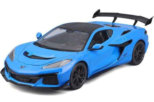 Maisto 2025 Chevy Corvette C8 ZR1 Riptide Blue 1:18 Cartsfy Inc.