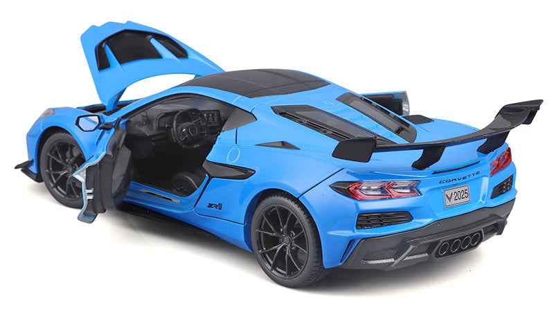 Maisto 2025 Chevy Corvette C8 ZR1 Riptide Blue 1:18 Cartsfy Inc.