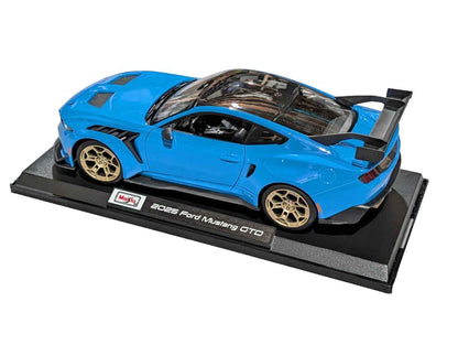 Maisto 2025 Ford USA Mustang GTD 5.2L V8 Grabber Blue 1:18 Cartsfy Inc.