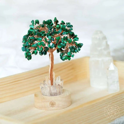 Malachite Anxiety Tree Lamp Conscious Items Default Title Default Title-
