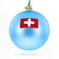 Matterhorn, Zermatt, Switzerland Jeweled Glass Ball Christmas Ornament 4 Inches Cartsfy Inc.