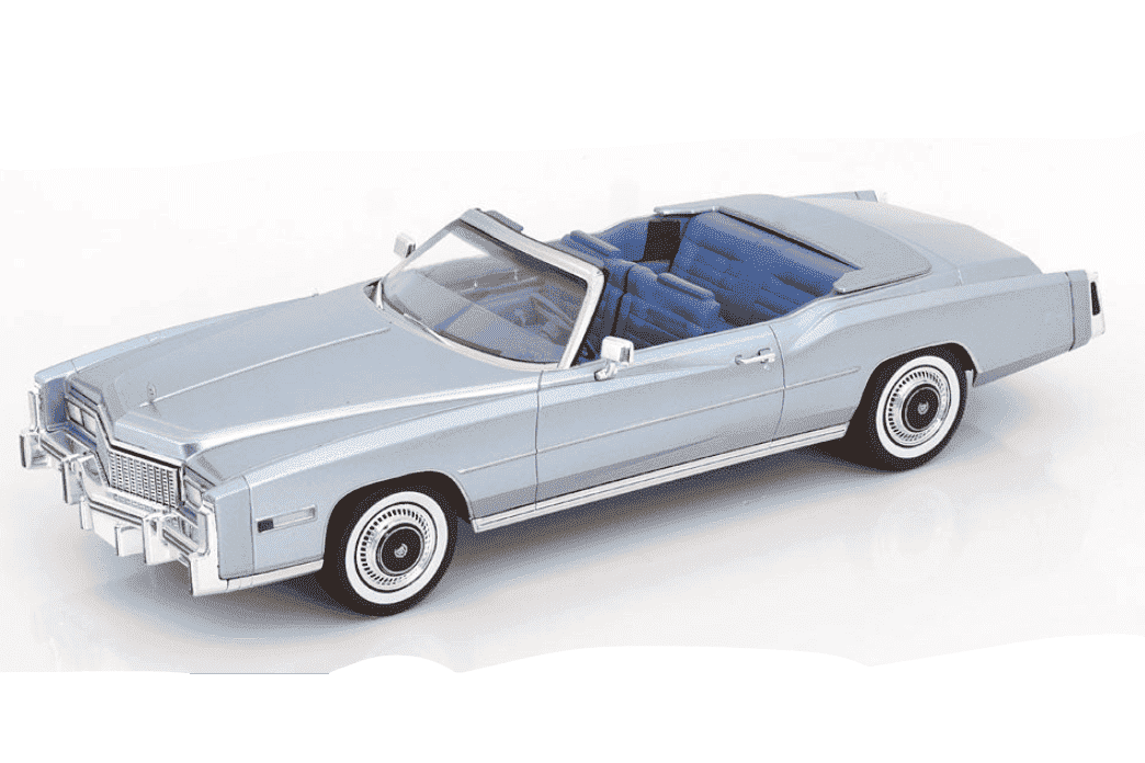 MCG 1976 Cadillac Eldorado Convertible Light Blue Metallic 1:18 Cartsfy Inc.