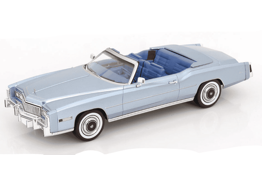MCG 1976 Cadillac Eldorado Convertible Light Blue Metallic 1:18 Cartsfy Inc.