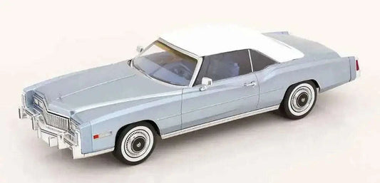 MCG 1976 Cadillac Eldorado Convertible Light Blue Metallic 1:18 Cartsfy Inc.