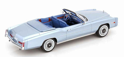 MCG 1976 Cadillac Eldorado Convertible Light Blue Metallic 1:18 Cartsfy Inc.