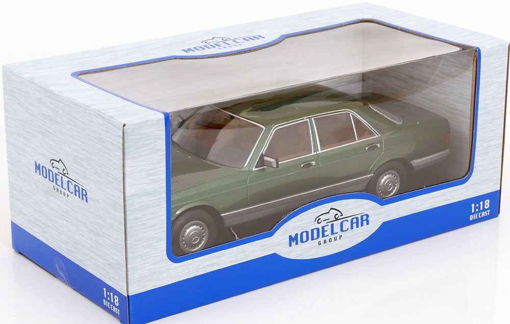 MCG 1979 Mercedes-Benz S-Class (W126) Green Metallic 1:18 Cartsfy Inc.