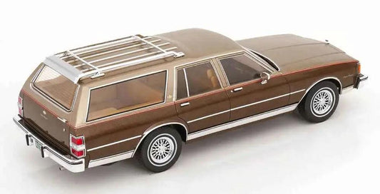 MCG 1985 Chevrolet Caprice Station Wagon Beige Brown Metallic 1:18 STM Diecast Default Title Default Title-