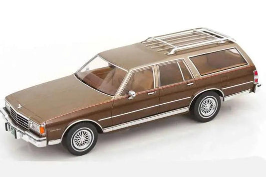 MCG 1985 Chevrolet Caprice Station Wagon Beige Brown Metallic 1:18 STM Diecast Default Title Default Title-