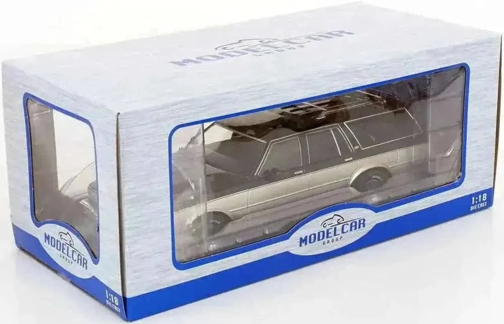 MCG 1985 Chevrolet Caprice Station Wagon Grey & Silver 2-Tone 1:18 Cartsfy Inc.