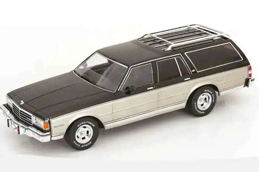 MCG 1985 Chevrolet Caprice Station Wagon Grey & Silver 2-Tone 1:18 Cartsfy Inc.