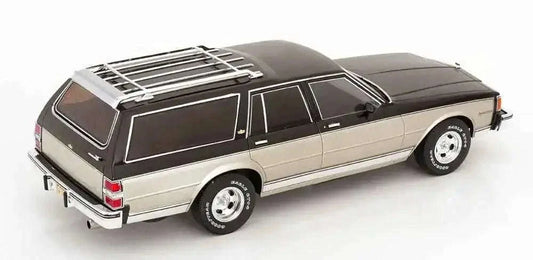 MCG 1985 Chevrolet Caprice Station Wagon Grey & Silver 2-Tone 1:18 Cartsfy Inc.