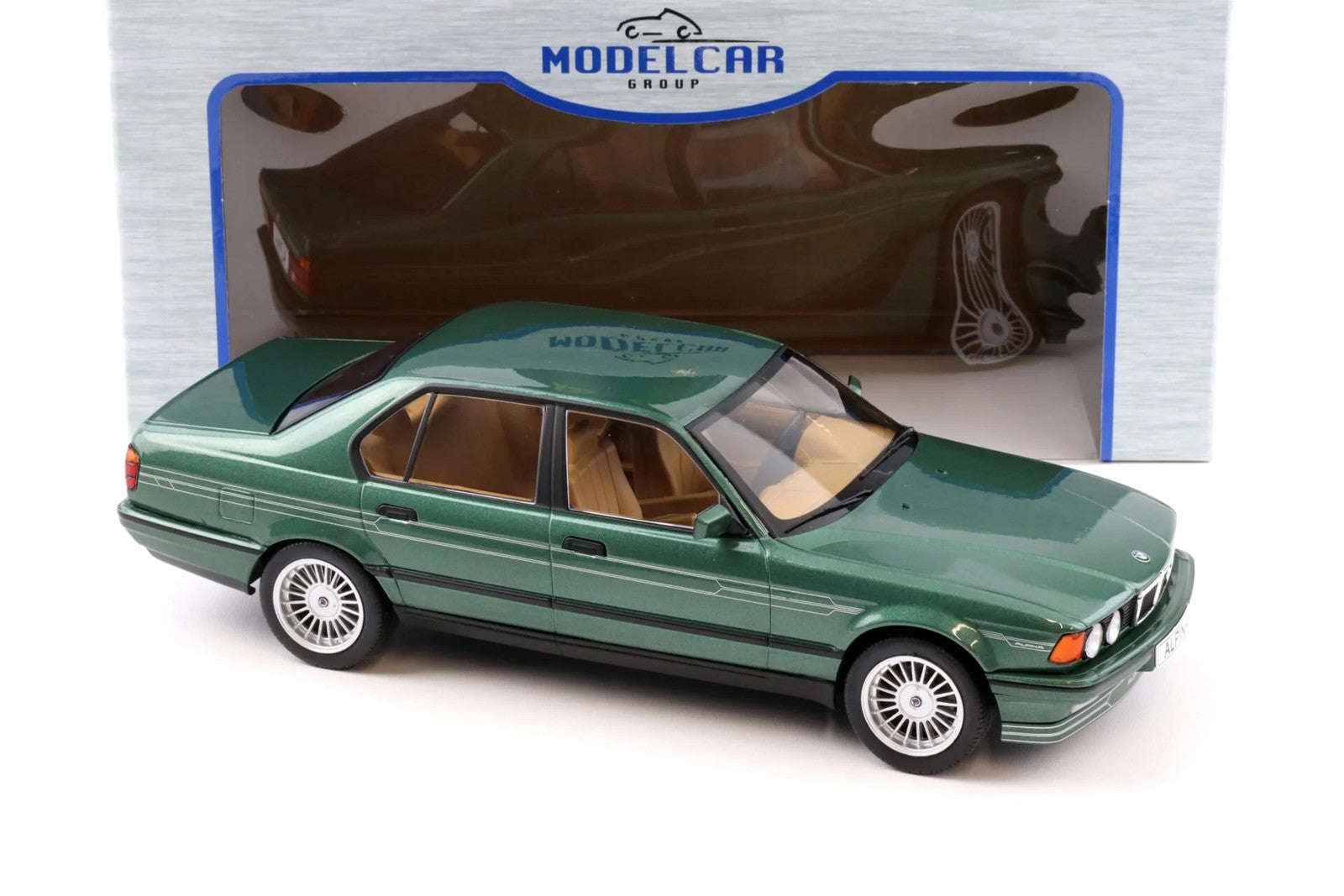 MCG 1992 BMW Alpina B11 3.5 V8 (E32) 7-Series Green Metallic 1:18 Cartsfy Inc.