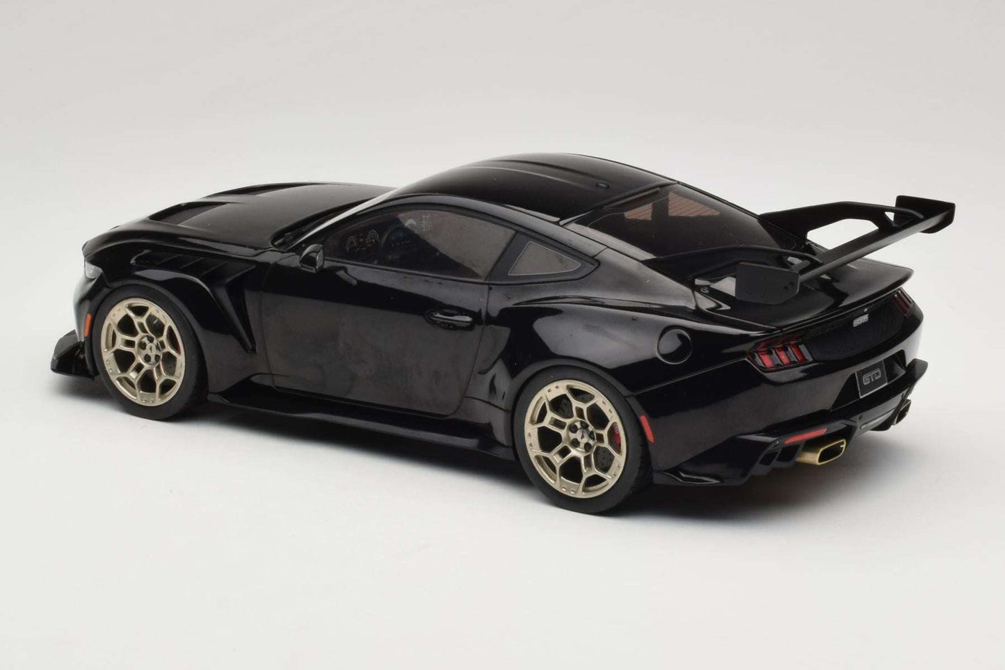 MCG 2025 Ford USA Mustang GTD 5.2L V8 Coupe Black 1:18 Cartsfy Inc.