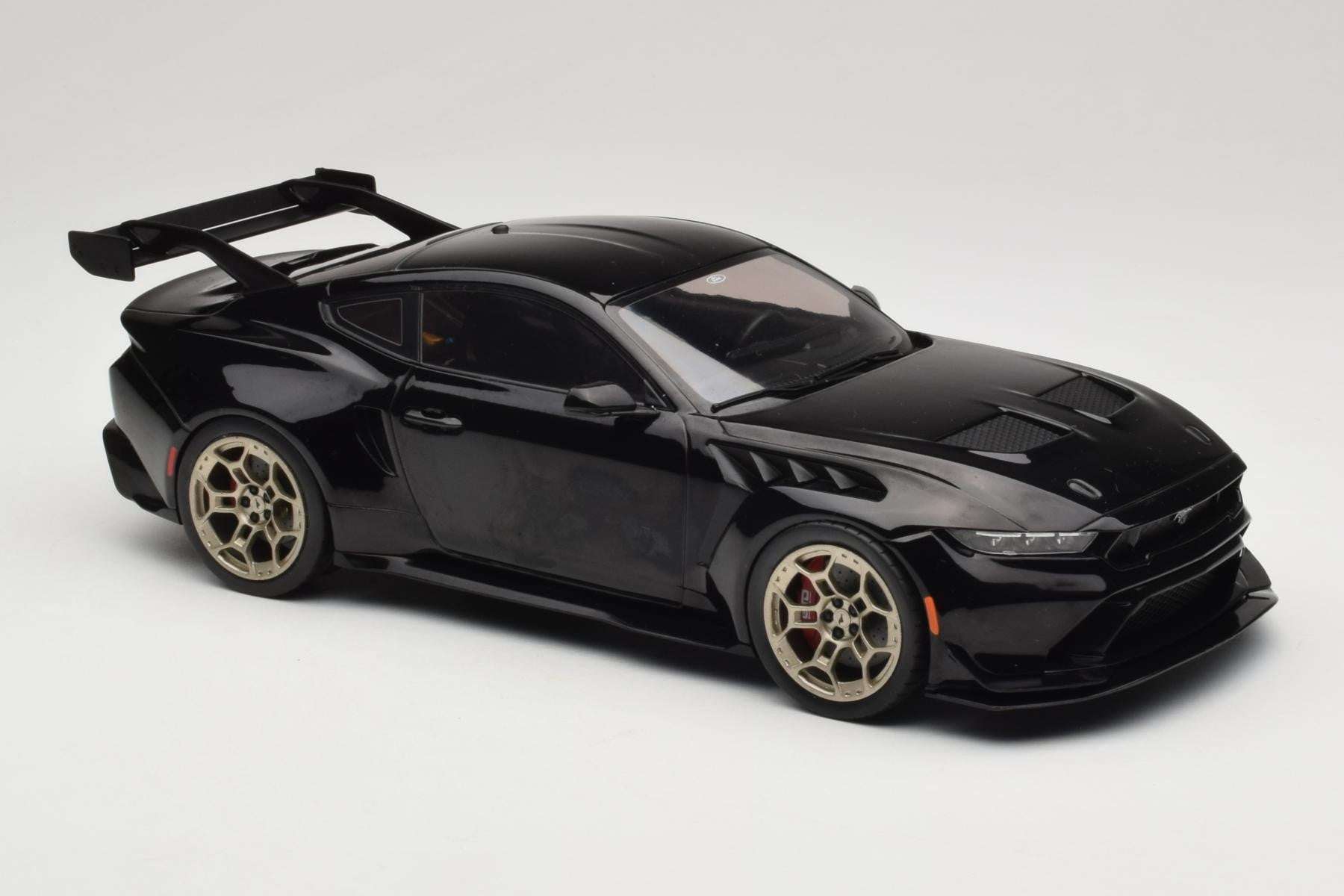 MCG 2025 Ford USA Mustang GTD 5.2L V8 Coupe Black 1:18 Cartsfy Inc.